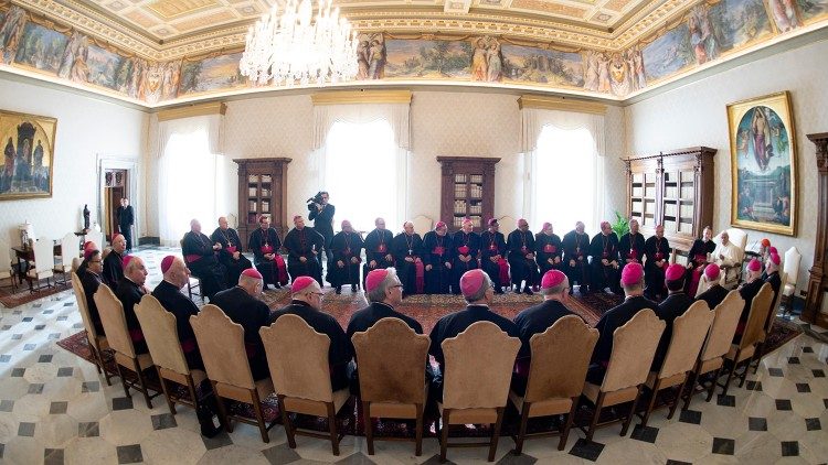Škofje ZDA na srečanu ad limina, januar 2020