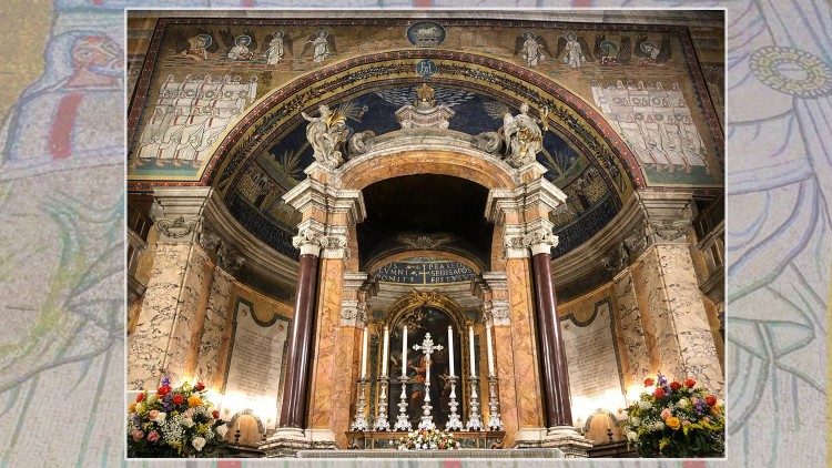 O altar da Basílica
