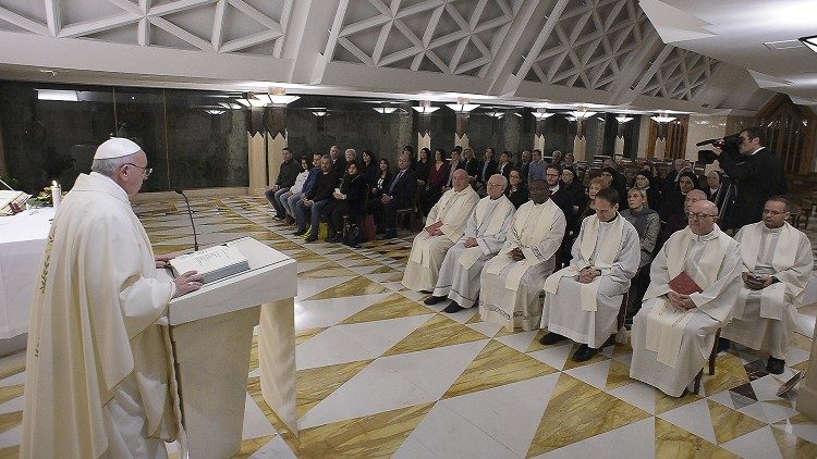 2020.01.28 Papa Francesco, Messa Santa Marta