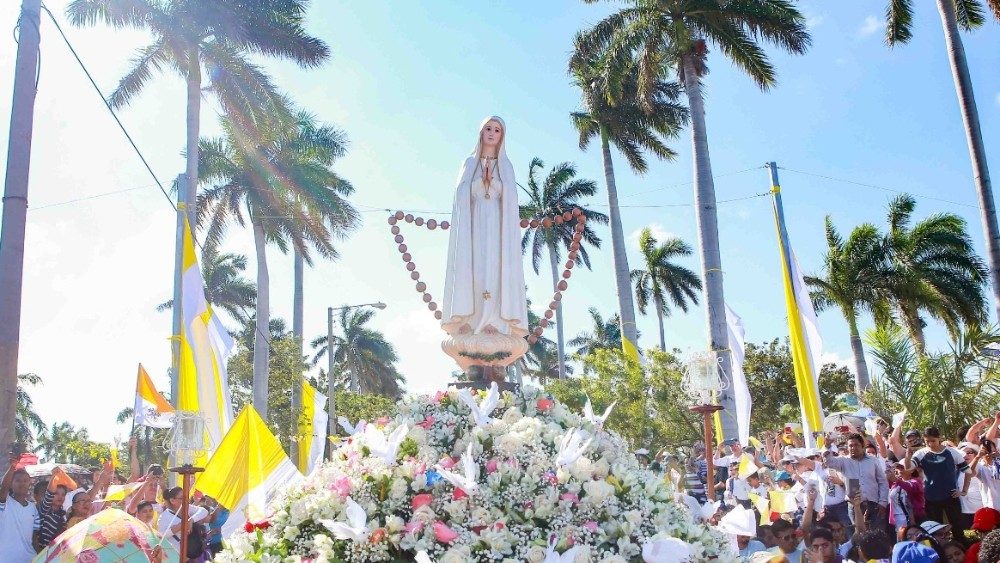 Maddona di Fatima Pellerinaggio a Nicaragua. Giubileo mariano, 2020.01.28