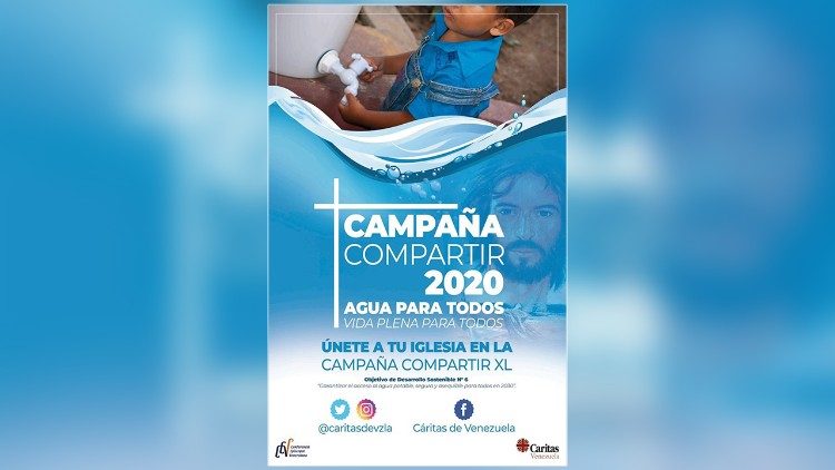 Campanha da Cáritas venezuelana "Água para todos"