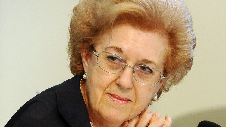 Anna Maria Tarantola, presidente da Fundação Centesimus Annus
