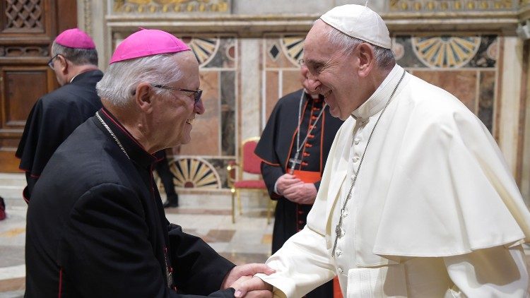 Kongresa in srečanja s papežem Frančiškom se je udeležil tudi msgr. Andrej Glavan