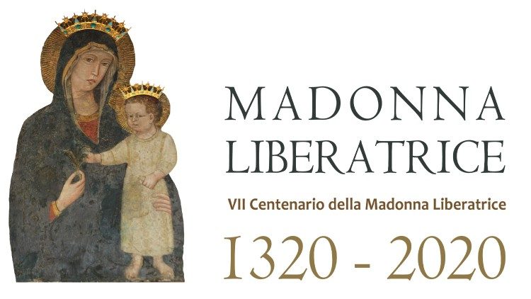 Logo del VII centenario della Madonna Liberatrice di Viterbo