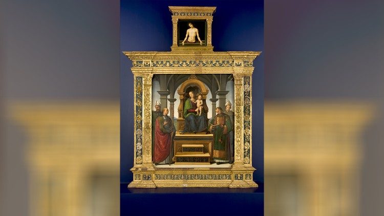  Pietro Perugino: Pala dei Decemviri, Pinacoteca Vaticana