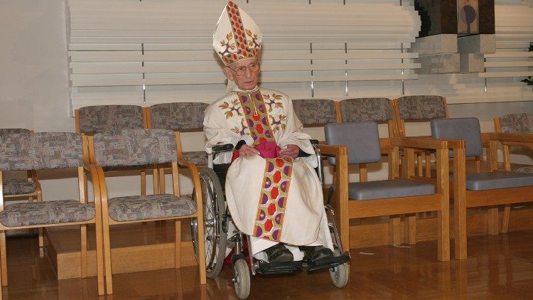 Upokojeni nadškof dr. Alojzij Šuštar po koncu svečanosti.