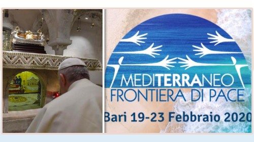Igrejas do Mediterrâneo em diálogo com Francisco em Bari