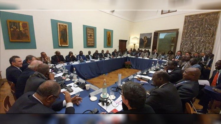 Negociações para a paz no Sudão do Sul, na Comunidade de Sant'Egídio, em Roma