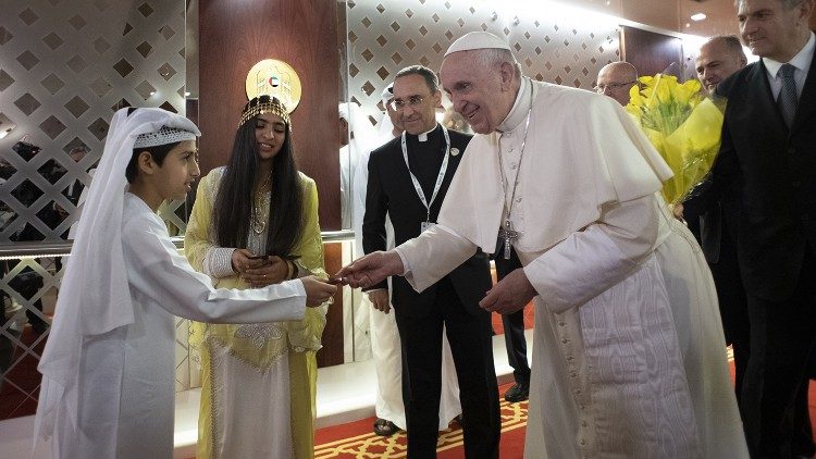 Papa Francisco nos Emirados Árabes Unidos 