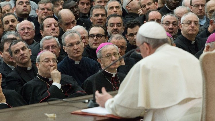Incontro con i sacerdoti della Diocesi di Roma (6-03-2014)
