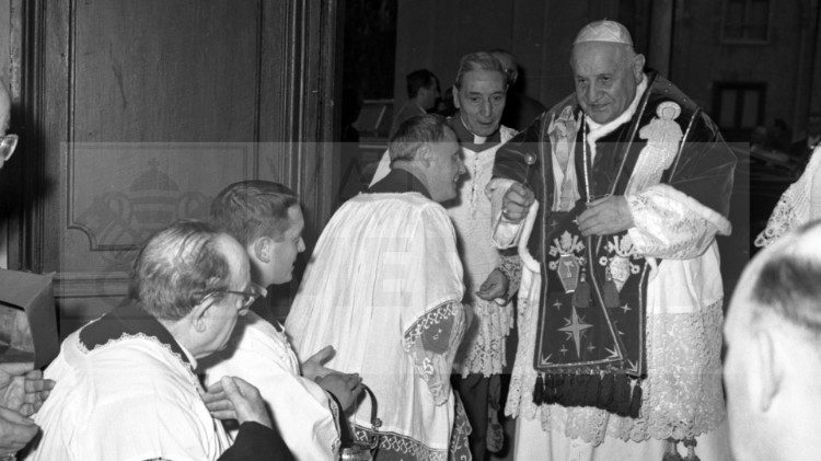 João XXIII na Quarta-feira de Cinzas de 1962
