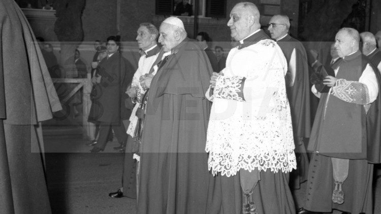 Papa João XXIII na quarta-feira de Cinzas de 1962