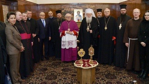 Папа передал Болгарской Православной Церкви мощи двух святых