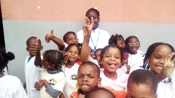 Crianças angolanas em Luanda