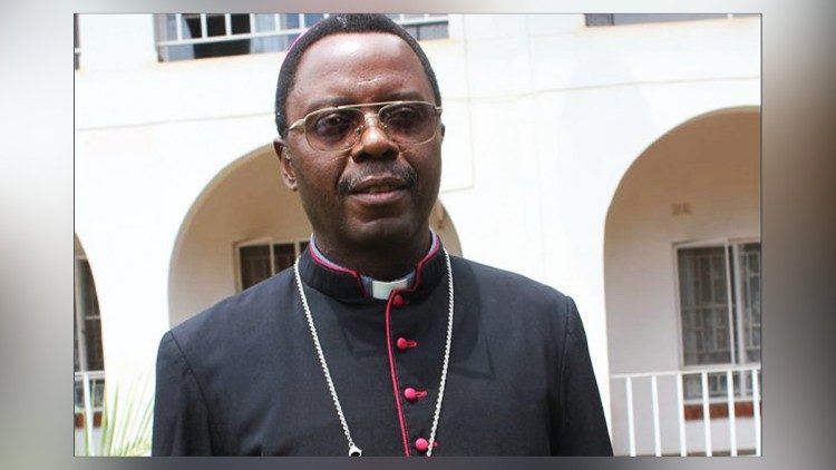 Bishop George Cosmas Zumaire Lungu of Chipata Diocese in Zambia.