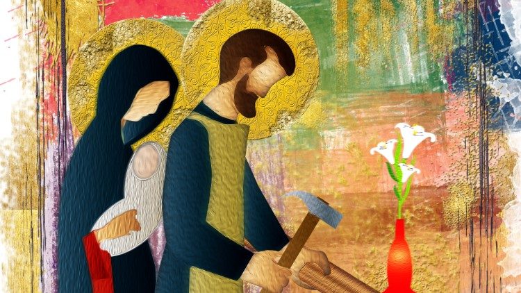 Die heilige Familie: Maria, Jesus und Josef