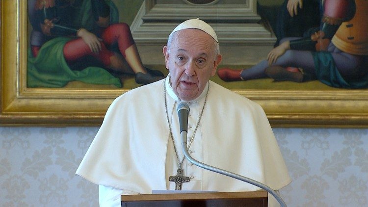 教皇フランシスコ、2020年3月22日のお告げの祈り