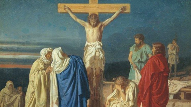  La Madonna sotto la Croce, pittore Francesco Astiaso Garcia