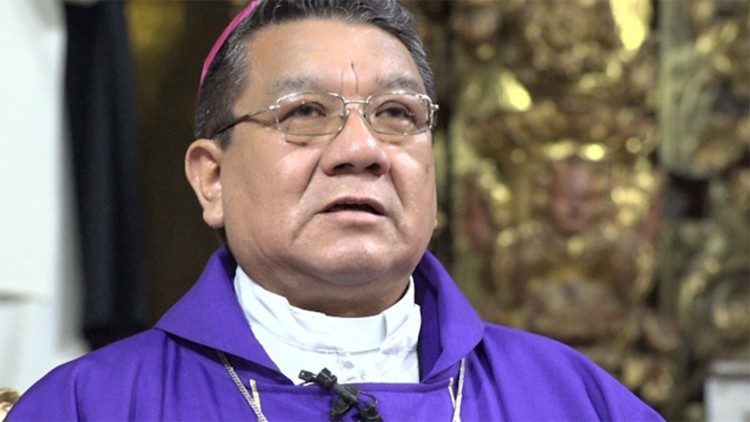 Monseñor Aurelio Pesoa, Obispo de Beni y Secretario General de la Conferencia Episcopal Boliviana