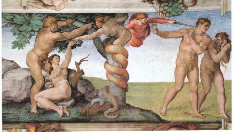 Първородният грях и прогонването на Адам и Ева от Рая