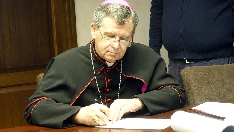 Mons. Tomo Vukšić, nadbiskup koadjutor Vrhbosanske nadbiskupije