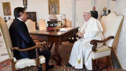 Le président du Conseil italien reçu par le Pape François