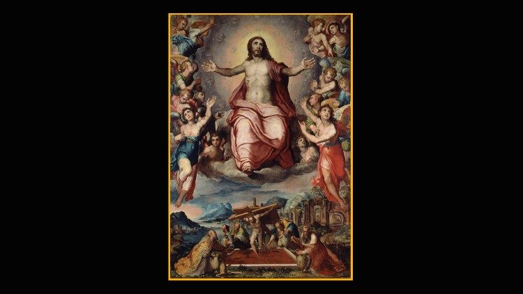 Marco dal Pino, "Le flambeau mystique et le Christ en gloire". 1566-1571. ©Musei Vaticani