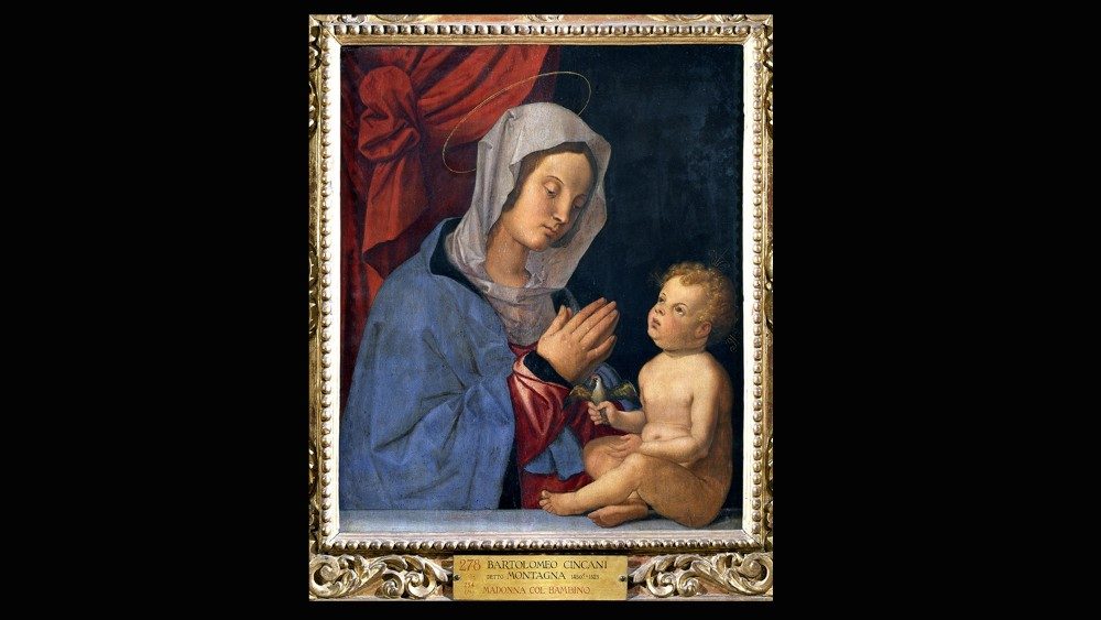Bartolomeo Montagna (c. 1450-1523); Madonna and Child; oil on wood; c. 1503; Vatican Museum, Art Gallery, © Musei Vaticani