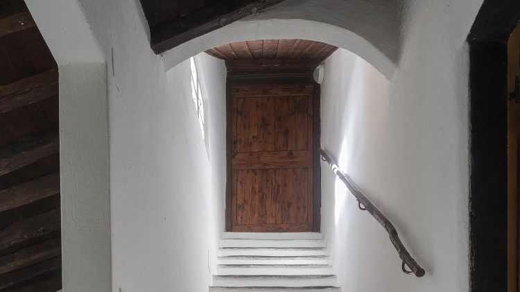 L'interno del Convento francescano di Monterosso al mare