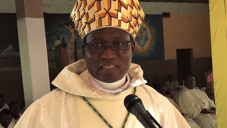 Mgr Joachim Ouédraogo, évèque  de  Koudougou au Burkina Faso