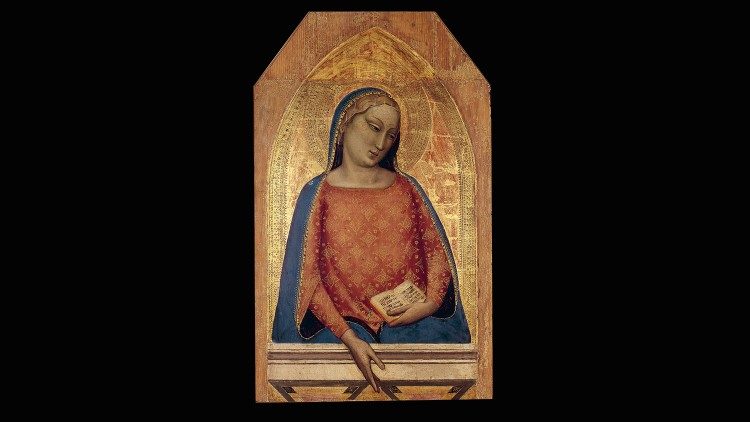 Bernardo Daddi, Virgen del Magnificat, 1335ca. Pinacoteca Vaticana ©Musei Vaticani