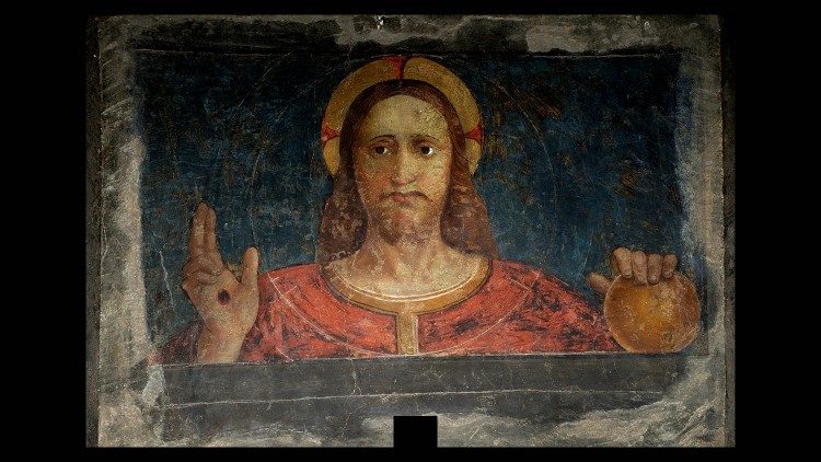 Cola dell'Amatrice Cristo benedicente,  Ascoli Piceno, Pinacoteca Civica