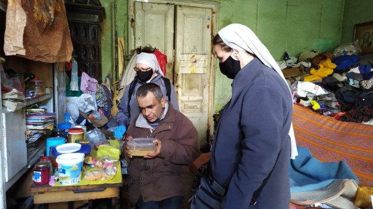 O trabalho das irmãs Albertinas na Ucrânia