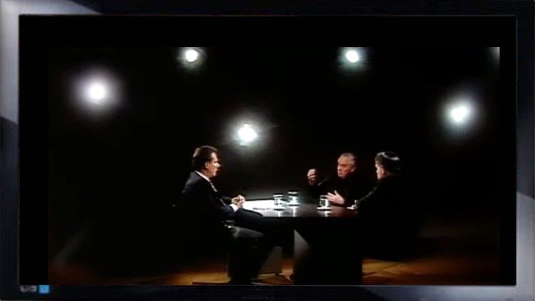  "Biblia, élő párbeszéd" tv műsorban (2001 - Argentina), Marcelo Figueroa, Bergoglio bíboros és Abraham Skorka rabbi 