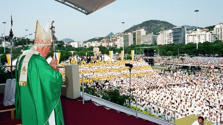 João Paulo II no Brasil em 1997