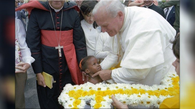 Jan Paweł II w Brazylii w 1980 r. 