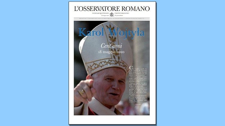 Специалното издание на ватиканския всекидневник "Осерваторе Романо"