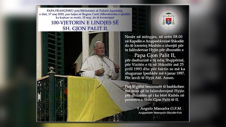2019.12.24 Mons Angelo Massafra, arcivescovo di Scutari – Albania (redazione albanese)