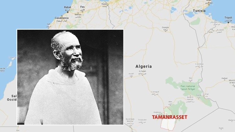 Pal. Karolis de Fuko savo paskutinį gyvenimo etapą praleido Alžyre