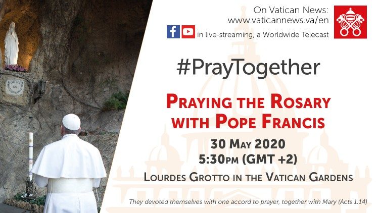 2020.05.28 Locandina preghiera rosario 30 maggio INGLESE