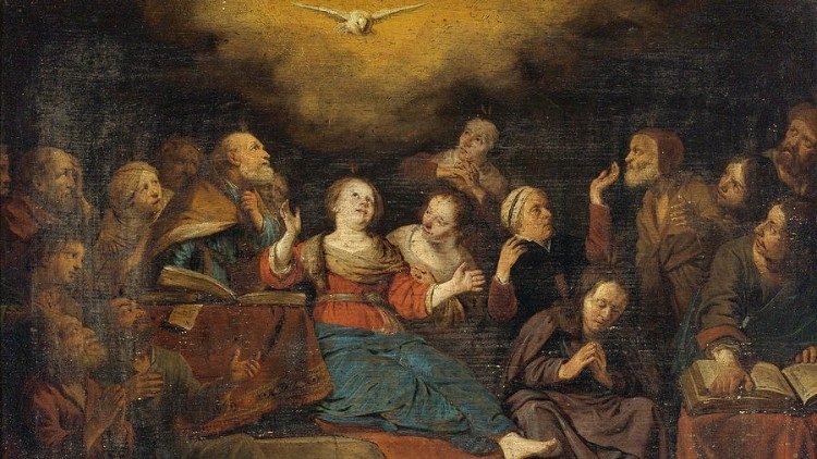 Pentecoste - Maria con gli apostoli