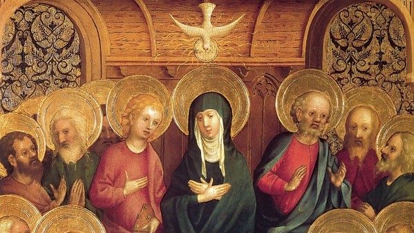 2020.05.29 Pentecoste - Maria con gli apostoli - Vangelo della domenica