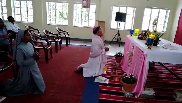 Hazaribagh Diocese joins prayer service