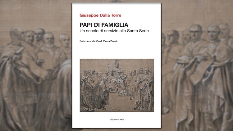 O livro  "Papas de família" de Giuseppe Dalla Torre