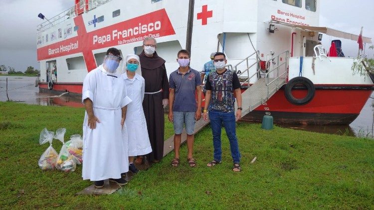 Корабът-болница "Папа Франциск" в борбата срещу пандемията от Covdi-19