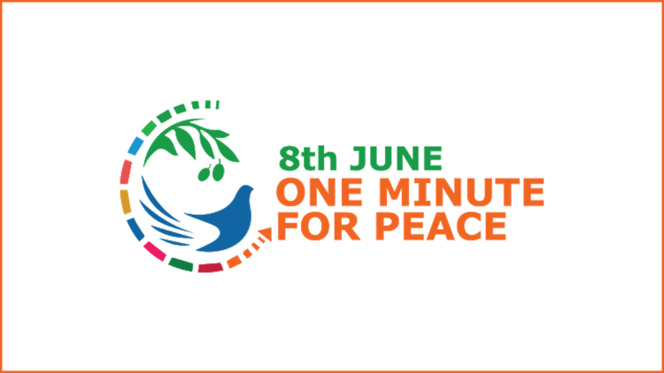 8 юни, "Една минута за мира"