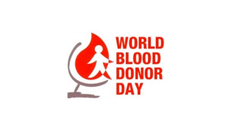 Pasaulinės kraujo donorų dienos logotipas