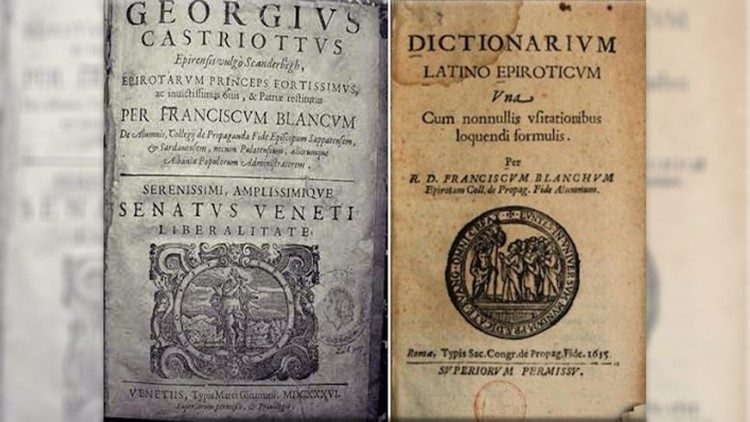 "Fjalori latinisht - shqip" dhe "Skënderbeu" dy vepra të Imzot Frang Bardhit