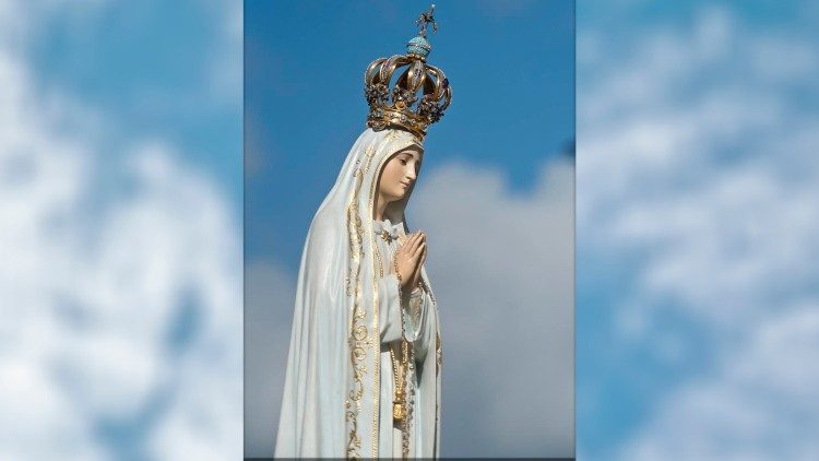 Imagen de Nuestra Señora de Fátima.