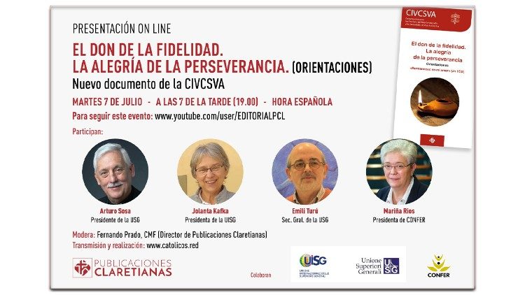 2020.07.10 documento della Congregazione Istituti vita Consacrata. presentazione in Spagna